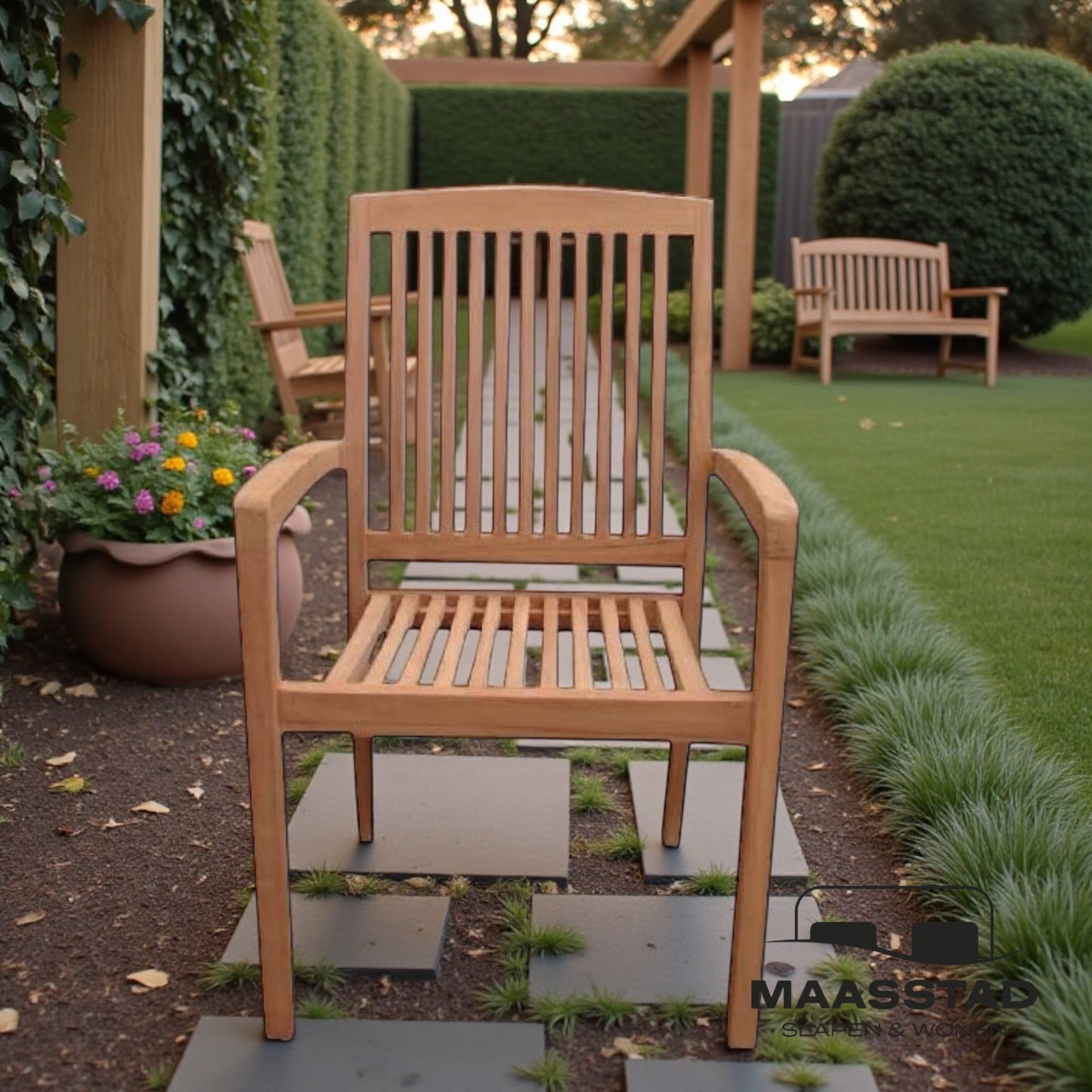 Stijlvolle Teak Tuinset – Tijdloos en Functioneel