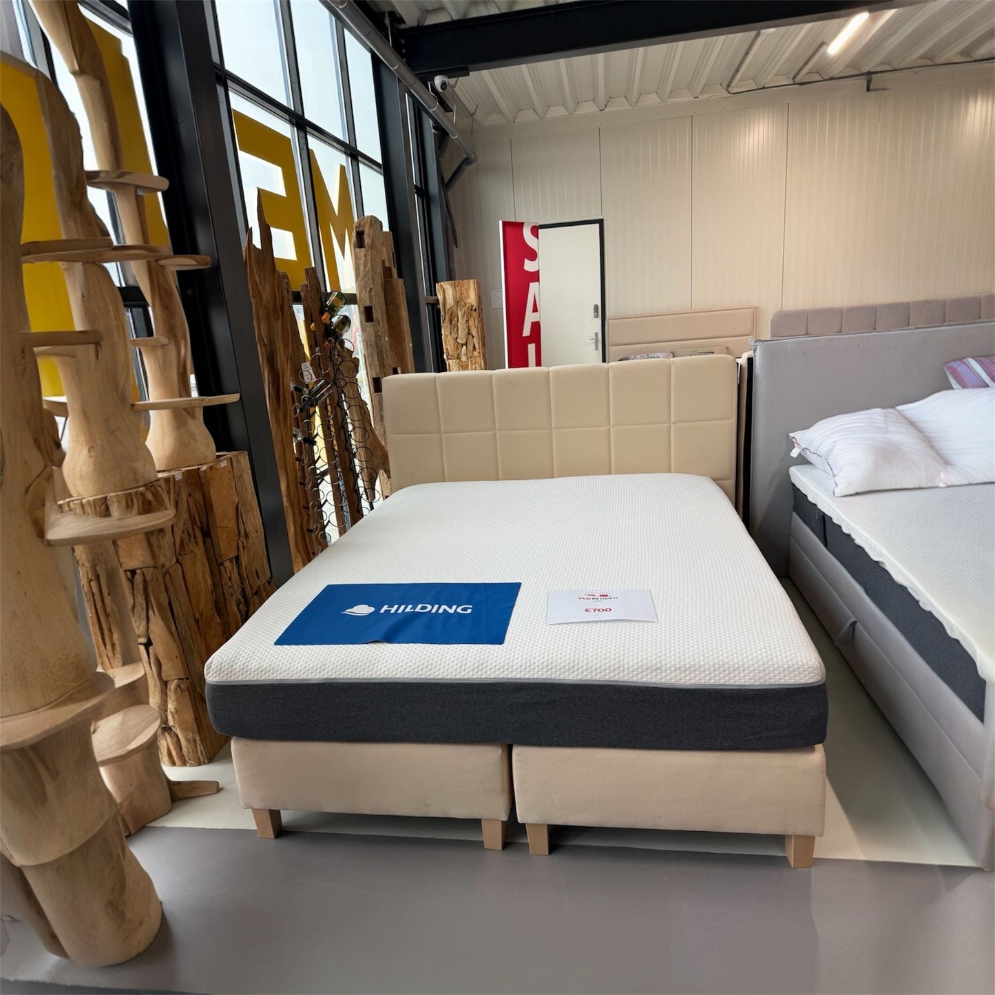 Emma deluxe boxspring 160x200 showmodel!
