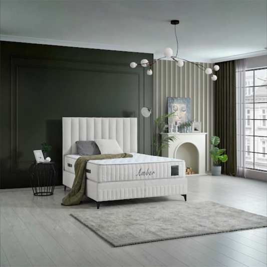 NOWA Amber 020 - Tweepersoons boxspring met slimme opbergruimte!