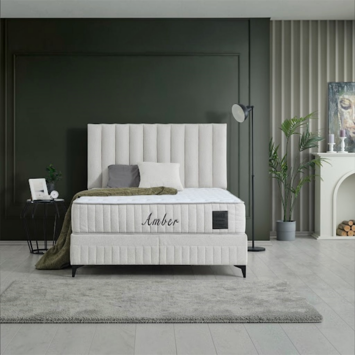 NOWA Amber 020 - Tweepersoons boxspring met slimme opbergruimte!