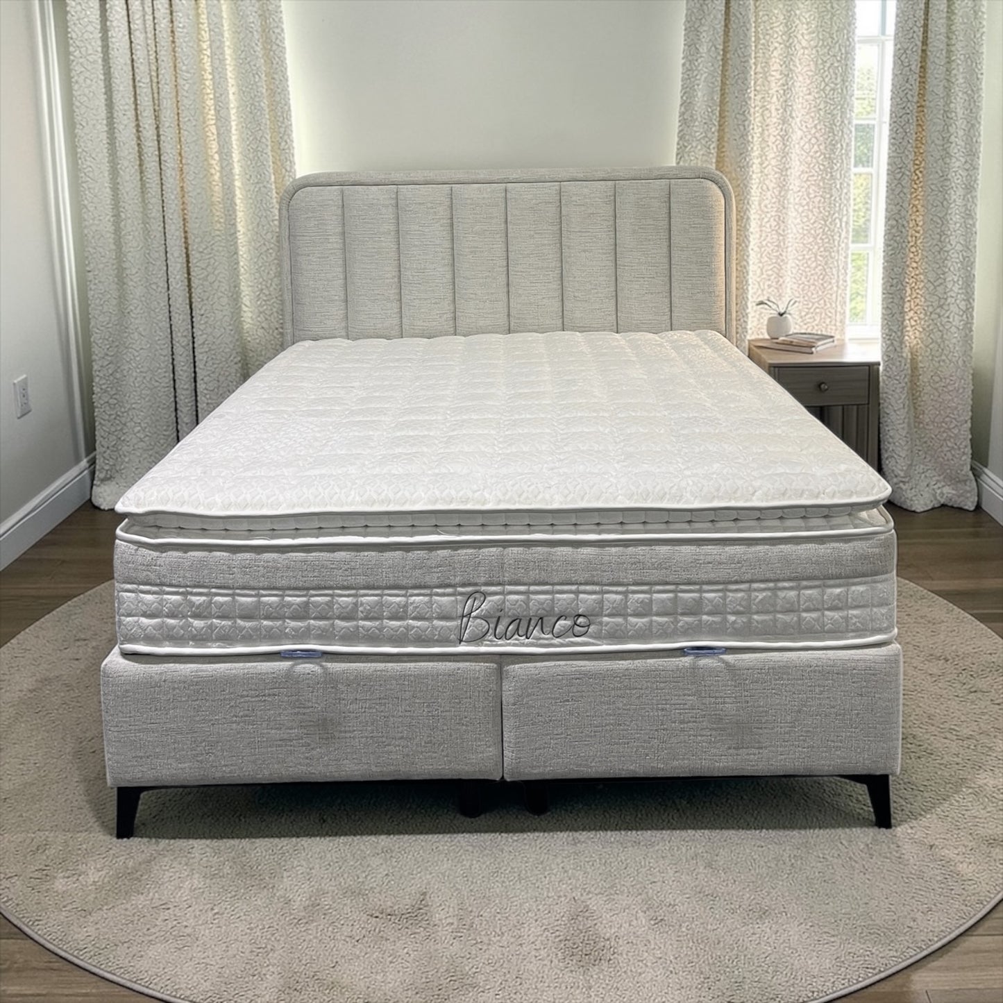 Bianco Opbergboxspring 5-zones | Nowa Design