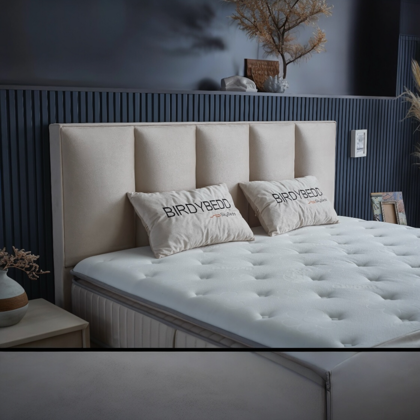 Birdy opbergboxspring 1persoons