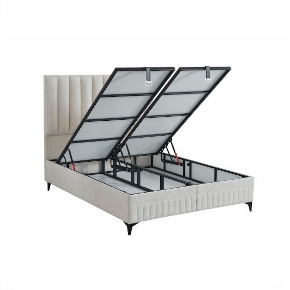NOWA Amber 020 - Tweepersoons boxspring met slimme opbergruimte!