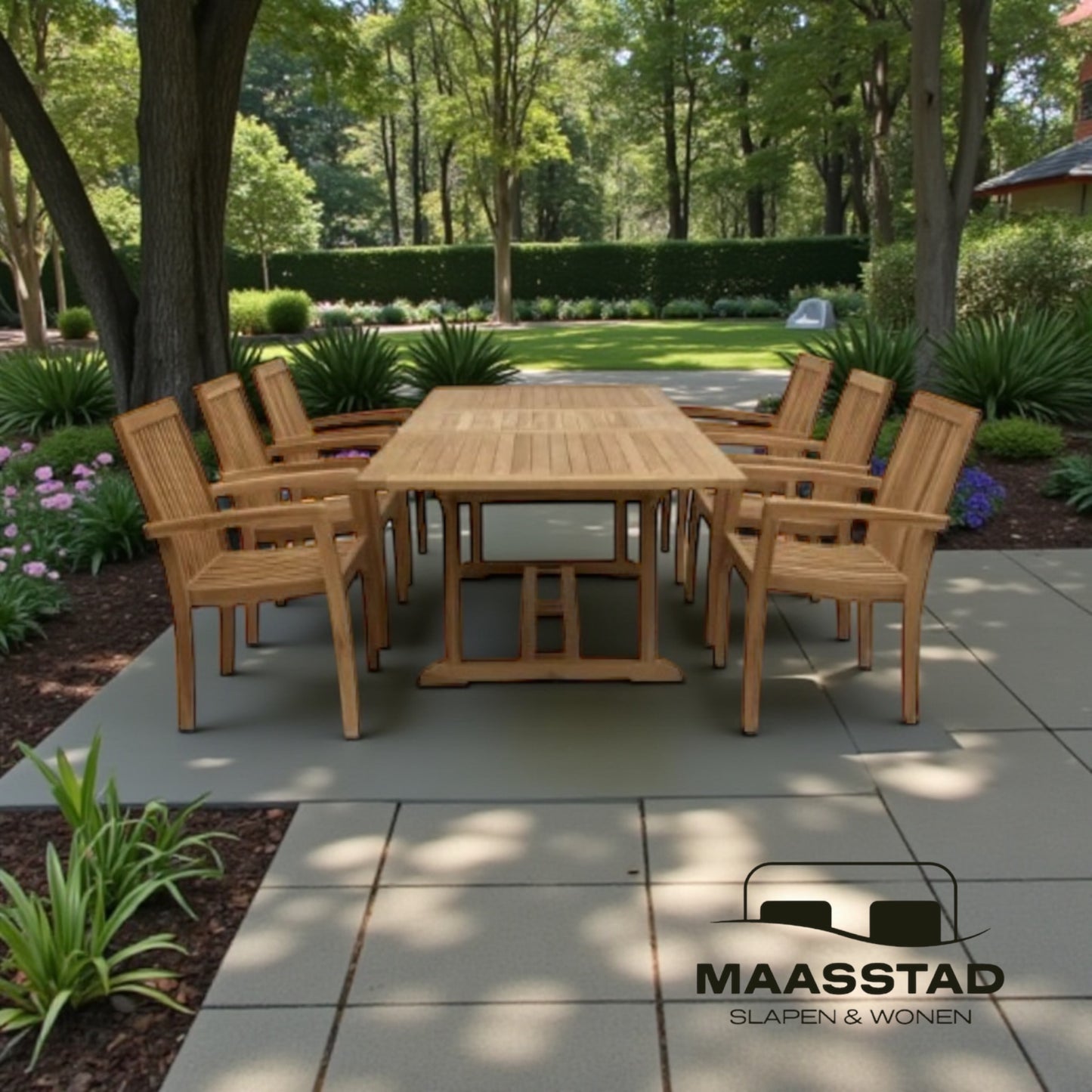 Stijlvolle Teak Tuinset – Tijdloos en Functioneel