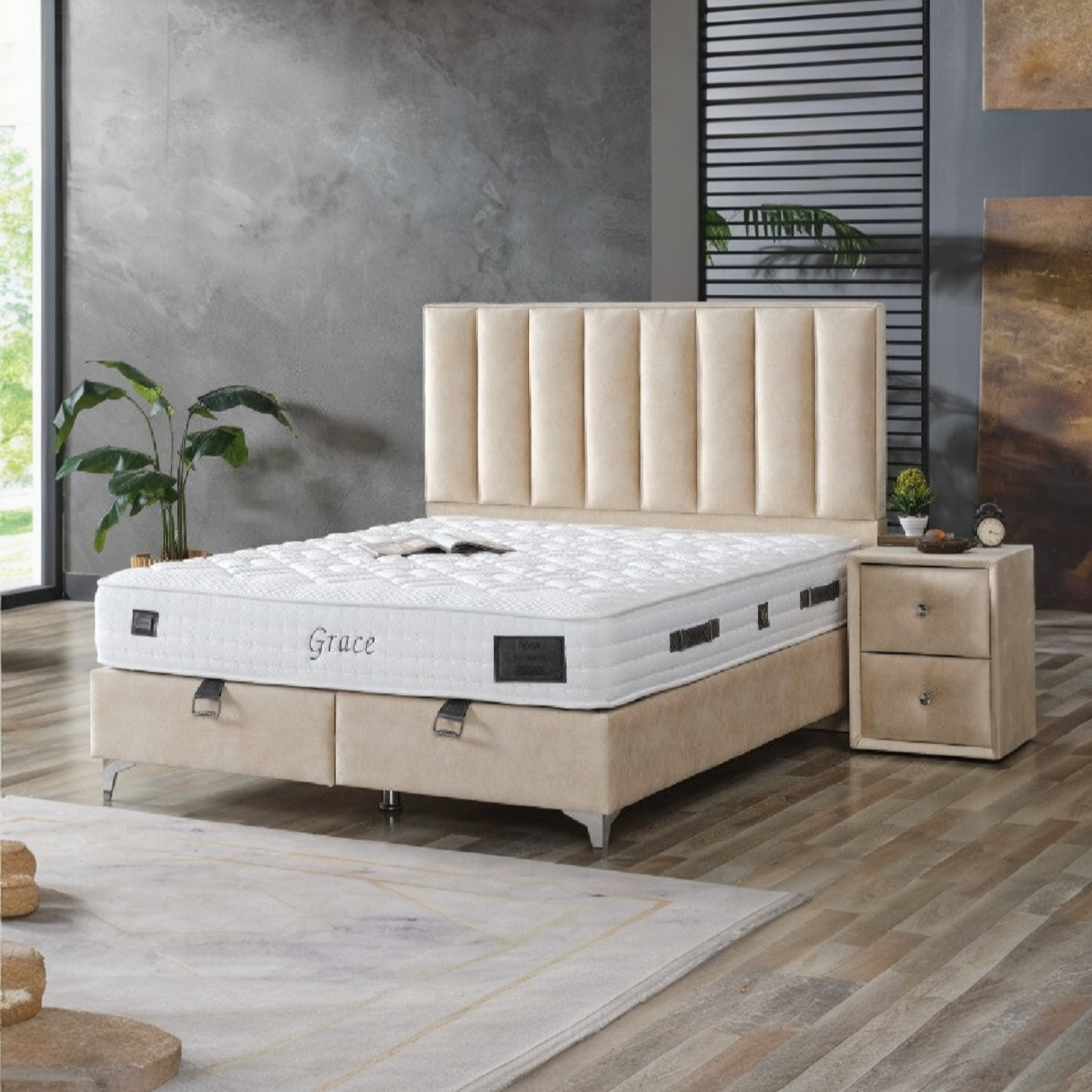 Doga Jade Opbergboxspring | Diverse maten - kleuren | Luxury bed | Outlet!