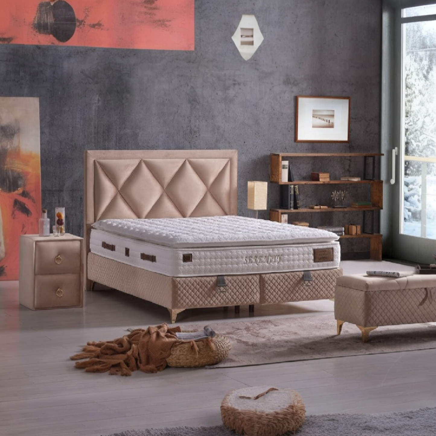 Doga Tokio Opbergboxspring| Diverse maten | Luxury beds | Outlet!
