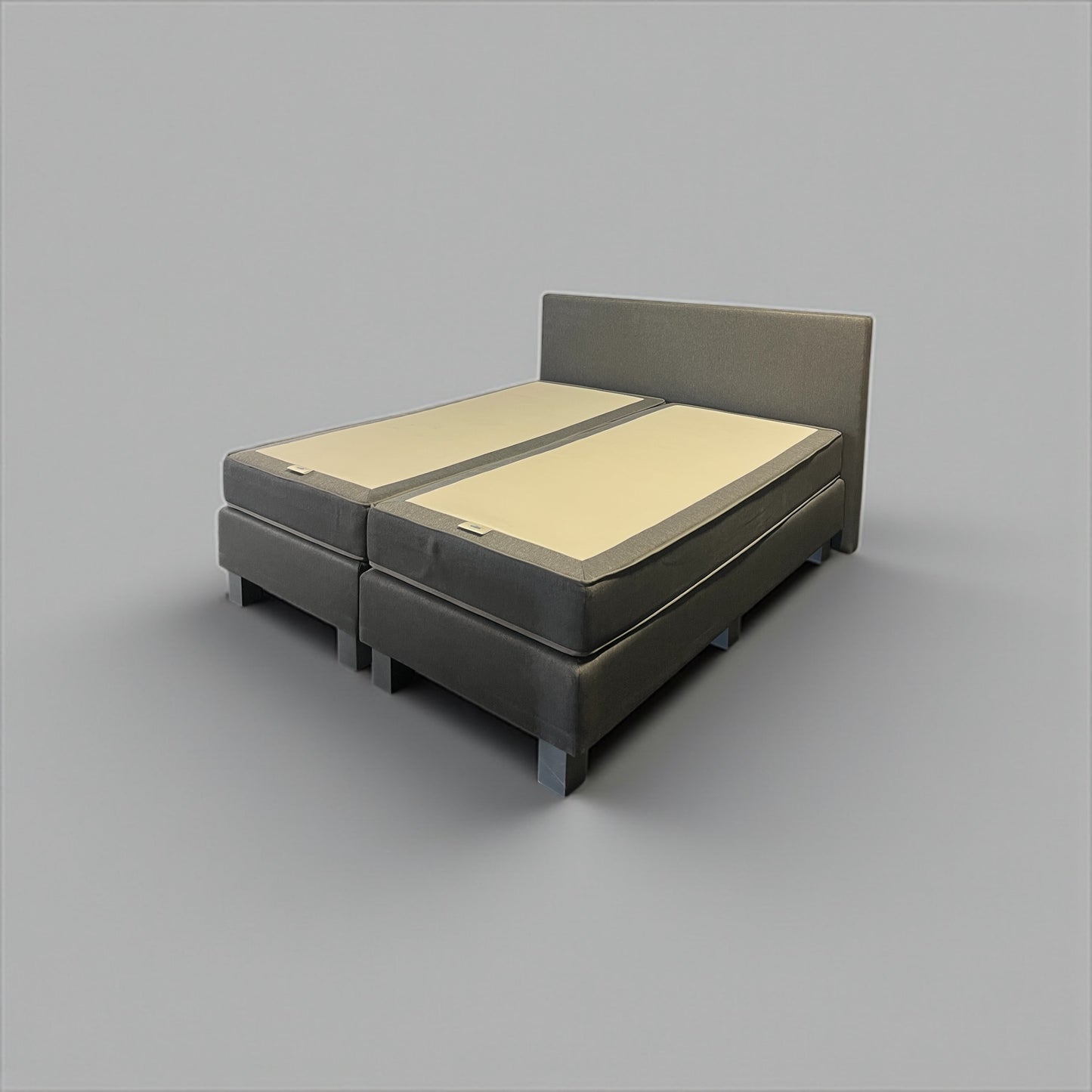 Pullman Boxspring | Grijs | 180x200 | Outlet!