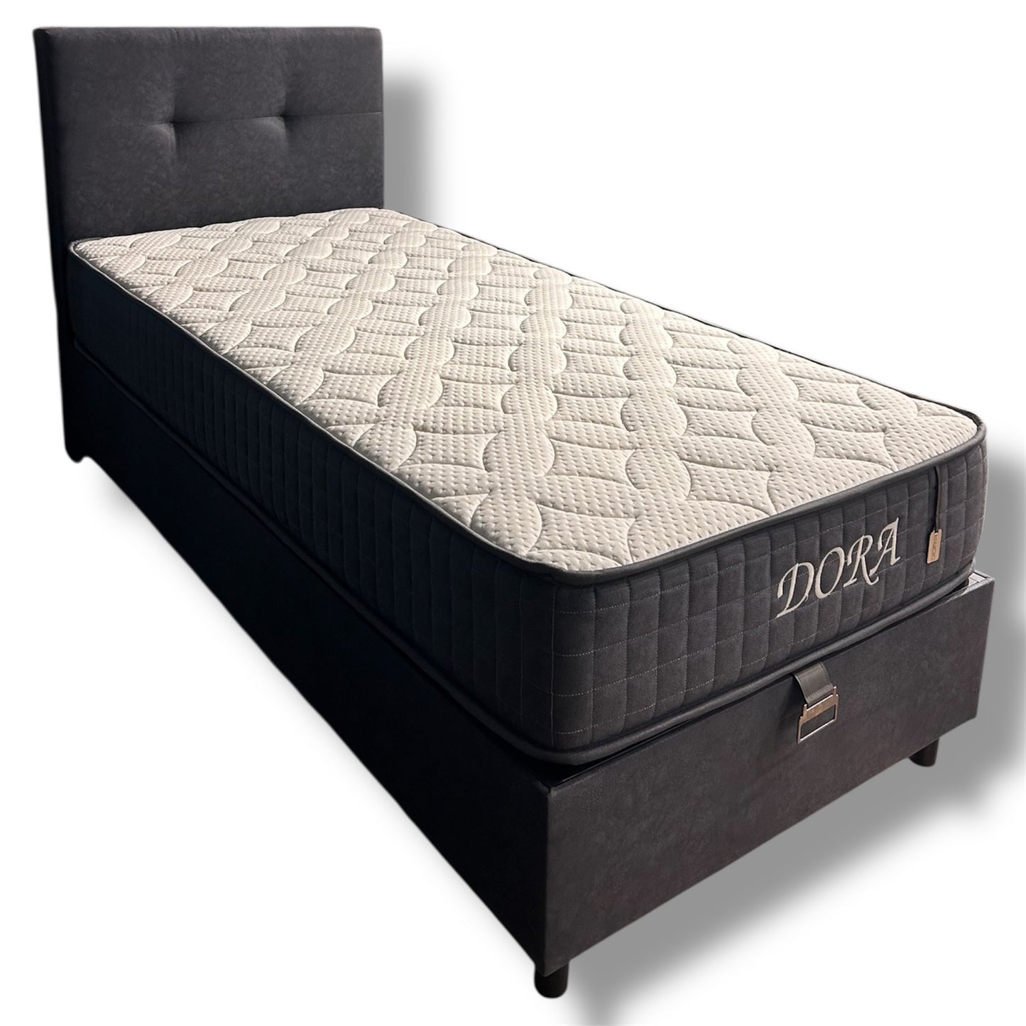 Dora opbergboxspring | 5-comfortzones | Eenpersoons | Outlet!