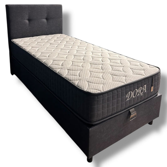 Dora opbergboxspring | 5-comfortzones | Eenpersoons | Outlet!