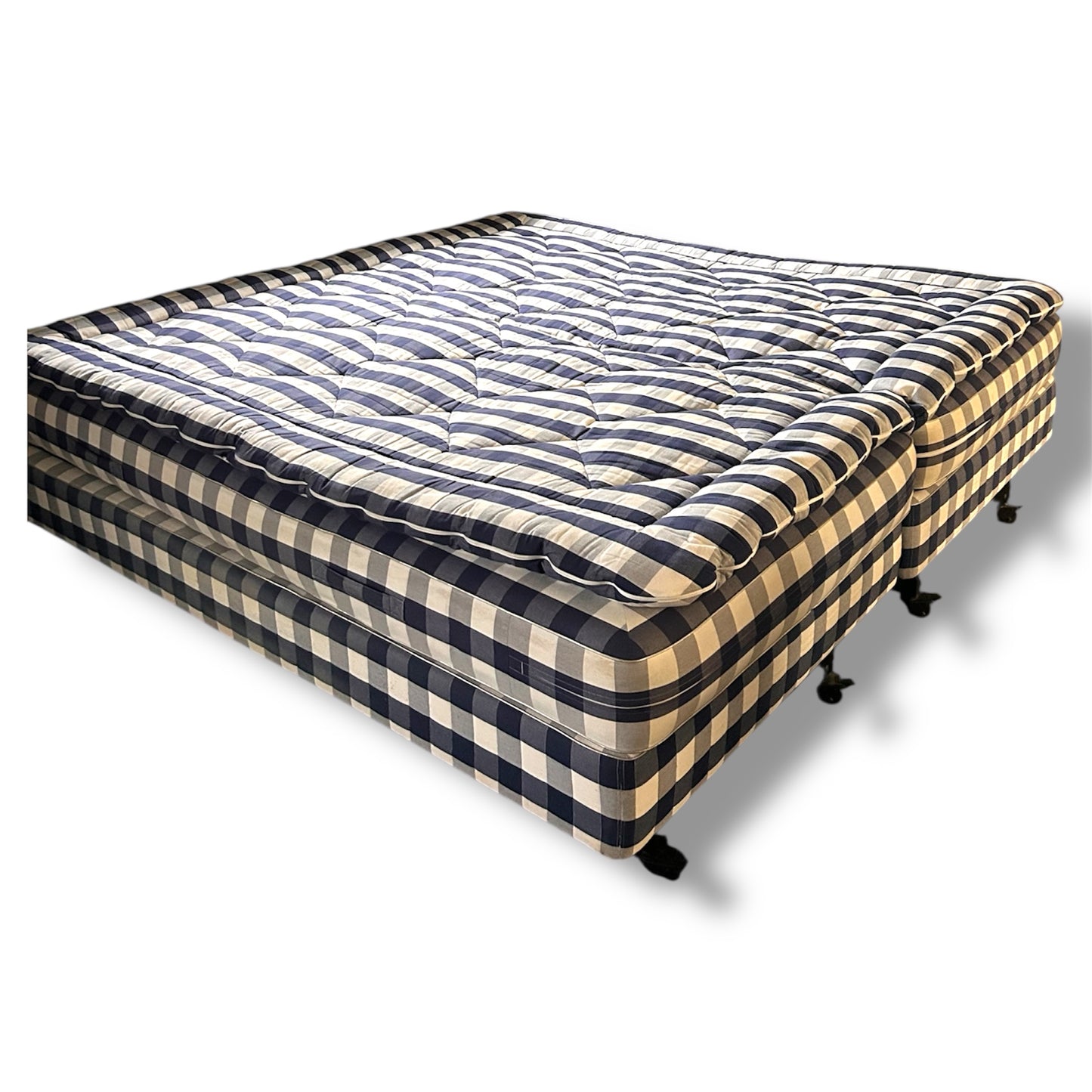 Hästens Adjustable Inclusief BJX Topper | 210x210 | Blue Check | Sale!
