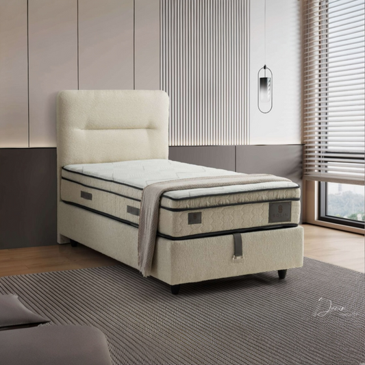 Boxspring Derin incl. Emma Matras – Kleine Ruimte, Groot Comfort