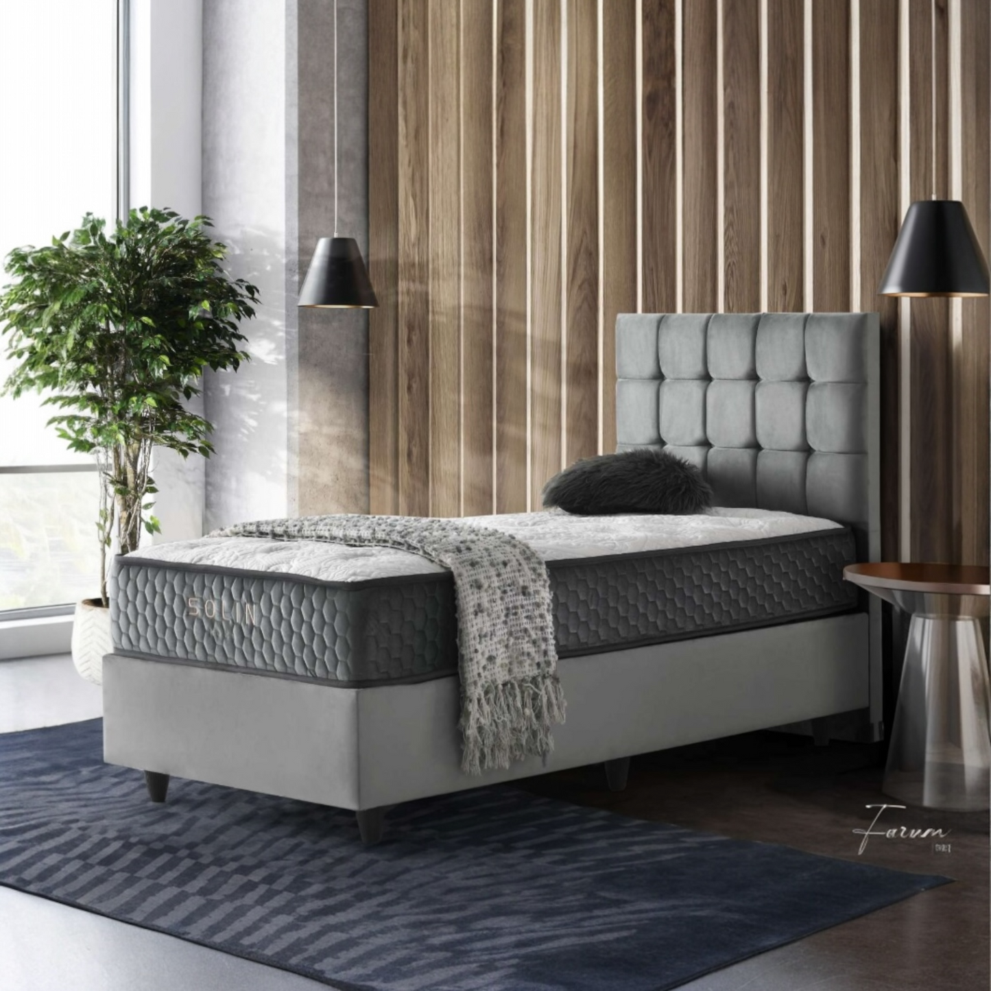 Boxspring Farum incl. Emma Matras – De Slimste Keuze voor Jouw Slaapkamer