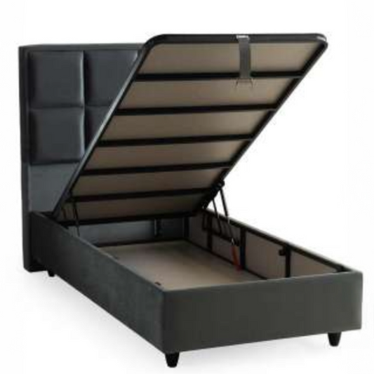 Boxspring Hasir met Emma Matras – Compact, Luxe en Super Comfortabel