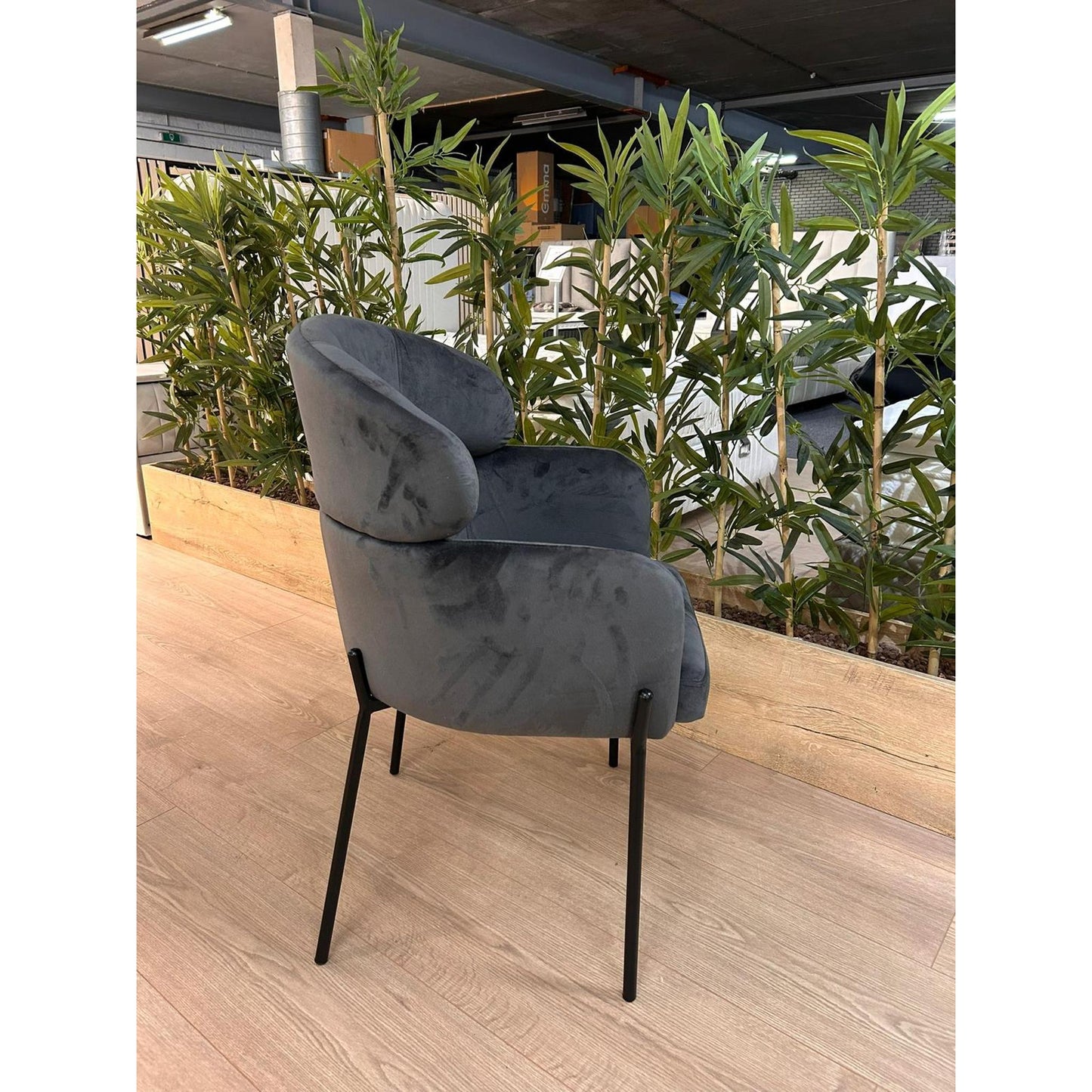 Luxe eettafelstoel | Grijs | Goedkoop!