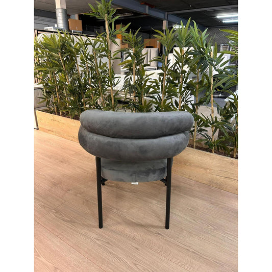 Eettafel stoel "Grey Velvet"| Op=Op | Goedkoop!